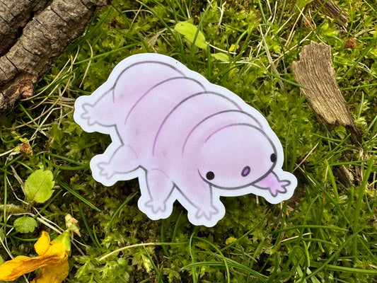 tardigrade stickers!! (water bear / moss piglet)