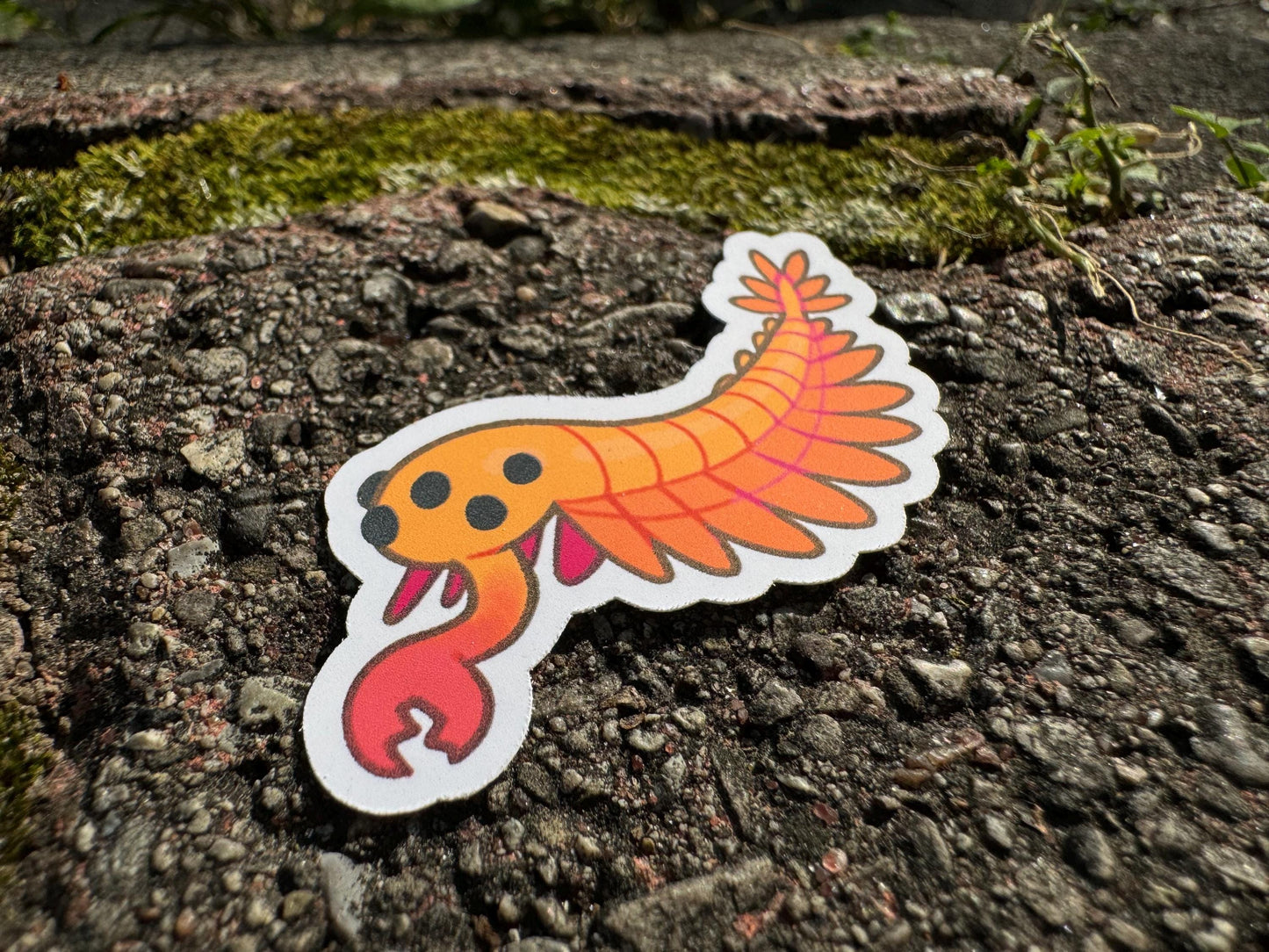 CAMBRIAN EXPLOSION stickers! anomalocaris, hallucigenia and opabinia!